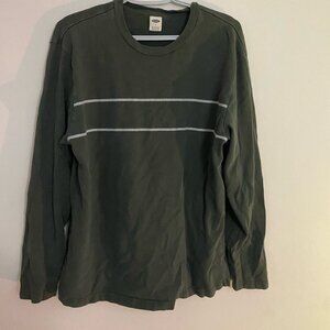 Old Navy L two striped crewneck